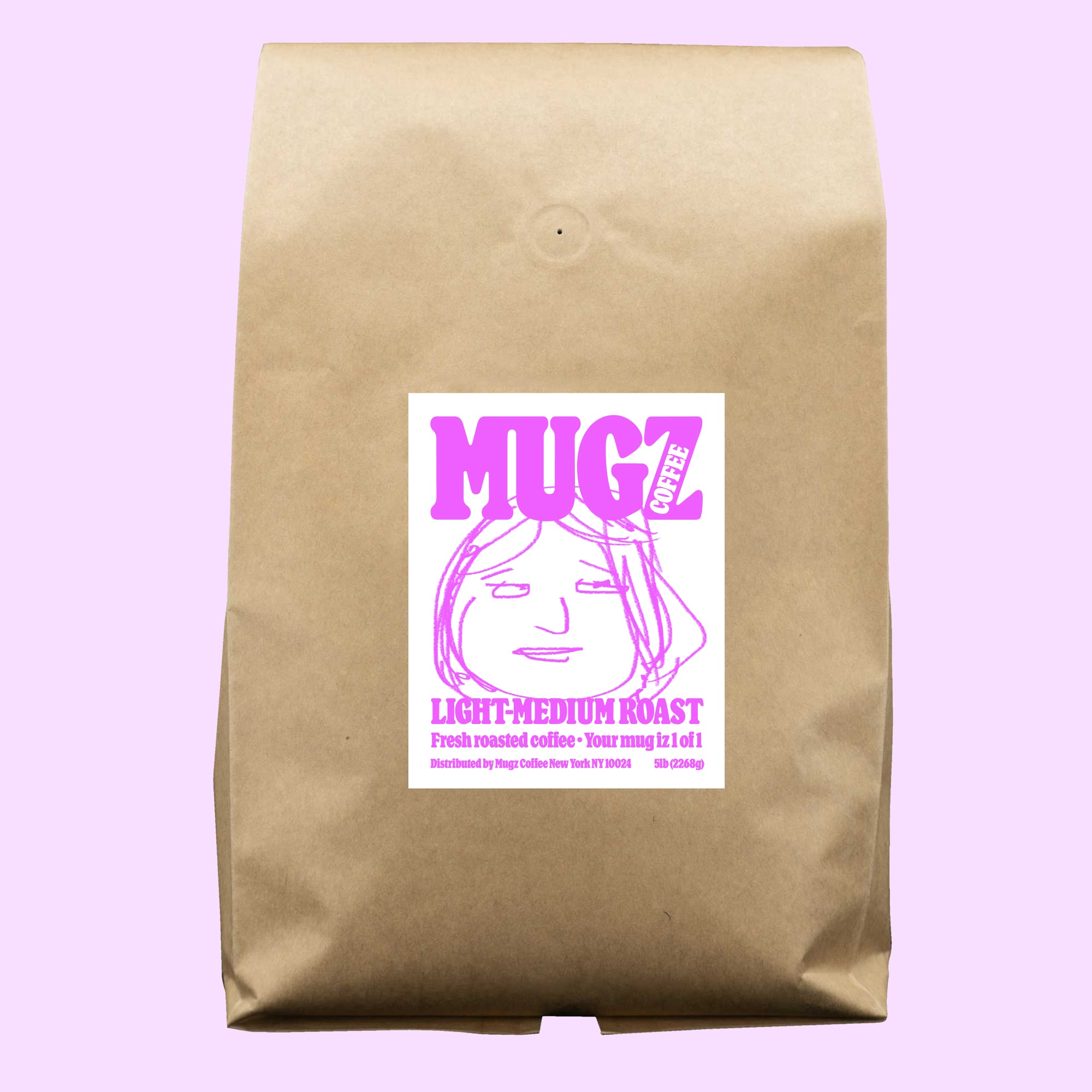 MUGZ Light-Medium Roast - Bulk Bag