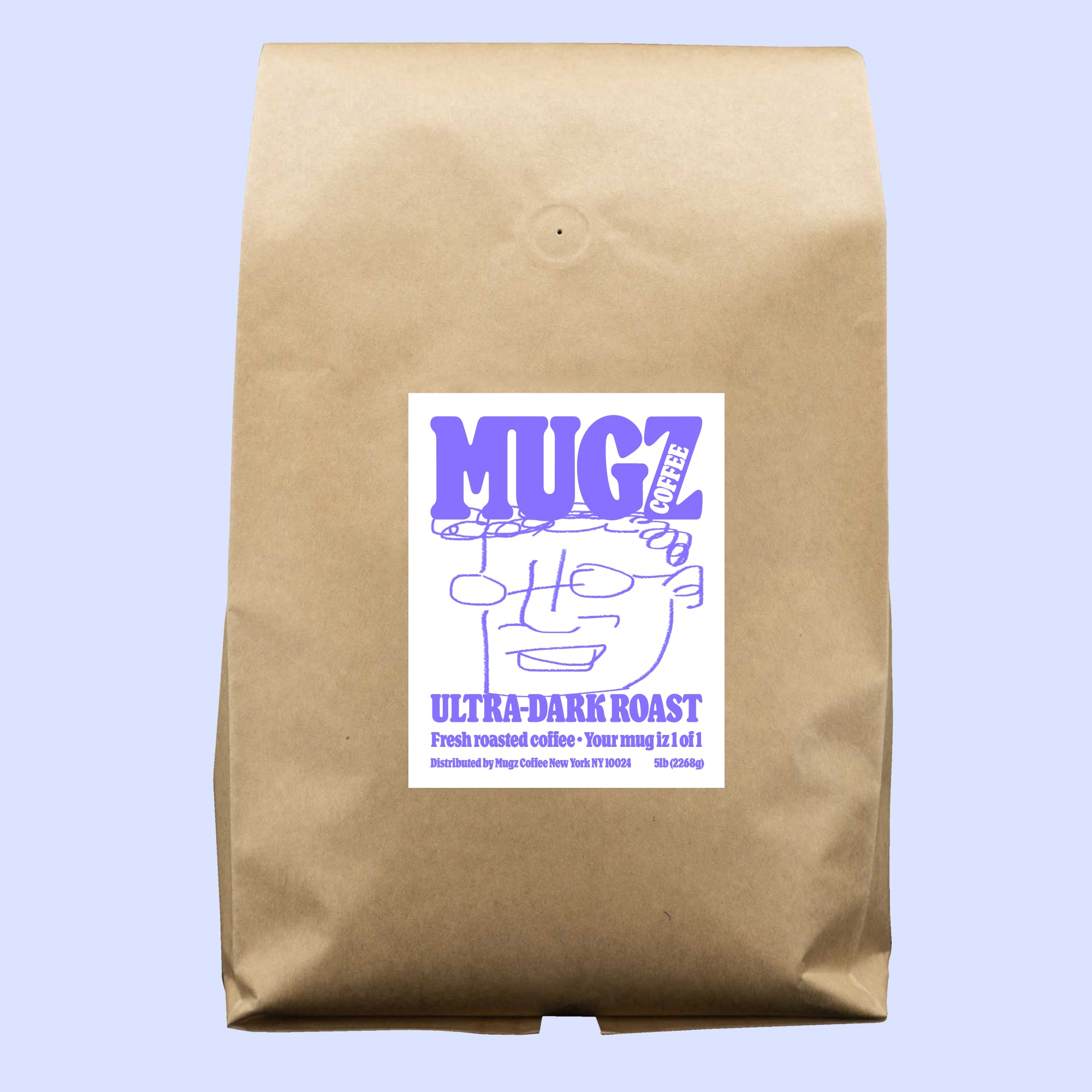 MUGZ Ultra-Dark Roast - Bulk Bag